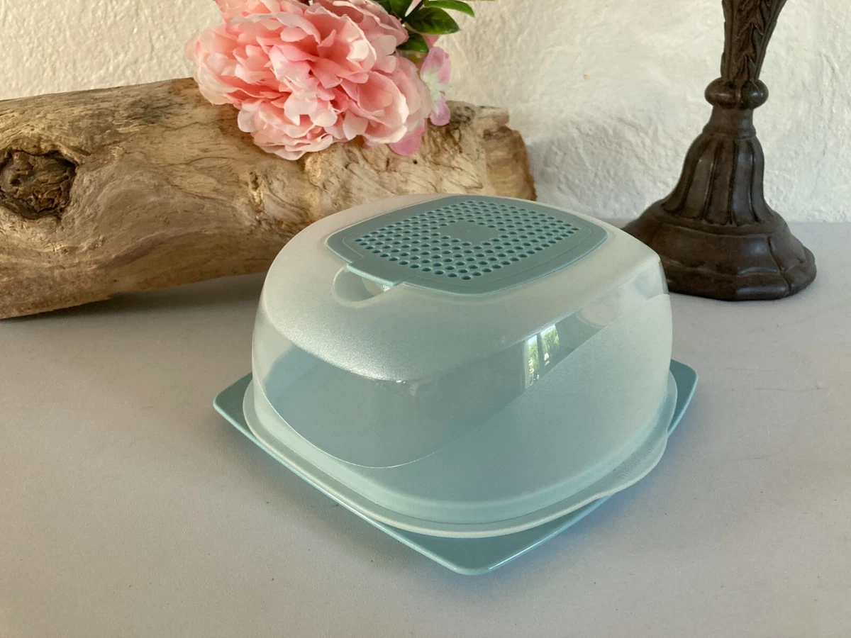 TUPPERWARE Käseax Junior P 17717 Cloche à froage Blanc transparent
