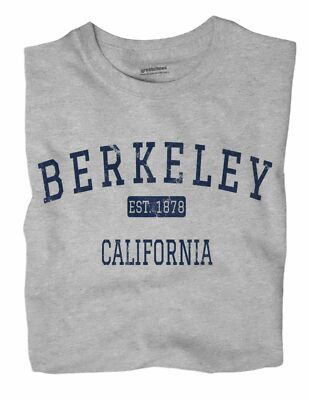 Berkeley California CA T-Shirt EST