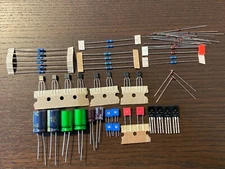 Sansui F-2624 Driver Board Rebuild Receiver Recap Kit for 7070 w/ Instructions