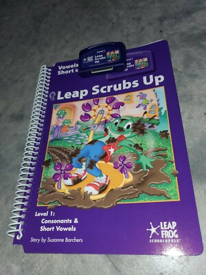 LeapFrog Preschool Activity Book: scrubs up : short u level 1 consonants & vowel
