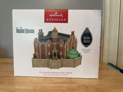Hallmark Keepsake Disney Haunted Mansion Tree Topper Missing Remote & Mount