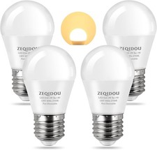 25 Watt Light Bulbs Equivalent, 3W LED Bulbs Soft White 2700K, A15 E26 Low Watt