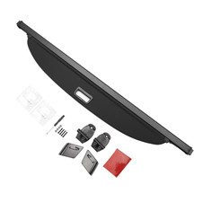 For Ford Explorer 2020-2024 Car Rear Trunk Cargo Luggage Shade Cover Canvas