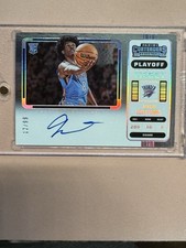 2022-23 Jalen Williams Contenders Playoff Ticket On Card Auto /99 ROOKIE SSP