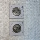 Lot Of 2 Walking  Liberty Half Dollars 90% Silver 1942 S And 1942 under melt