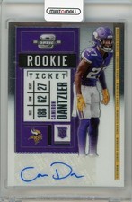2020 Panini Contenders Optic Cameron Dantzler Rookie Ticket Autographs