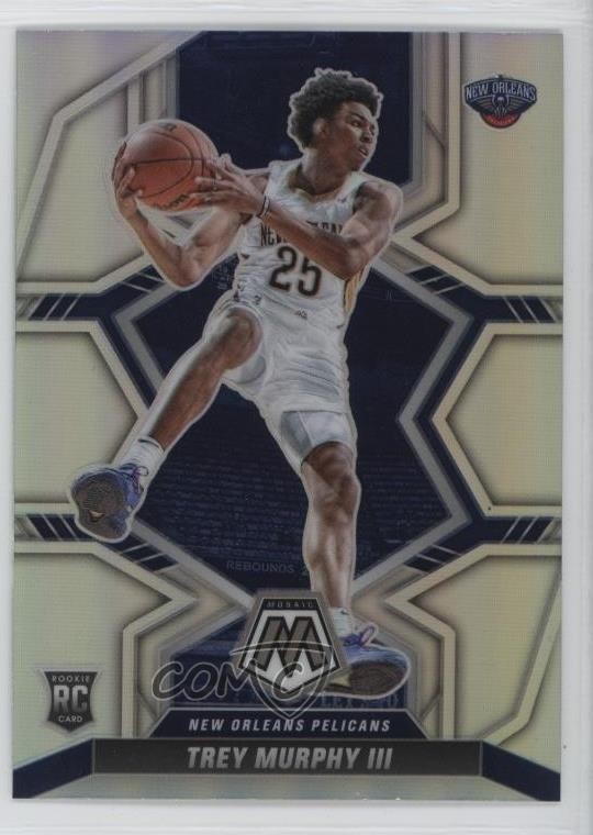 2021-22 Panini Mosaic Rookies Silver Prizm Trey Murphy III #219 1s41