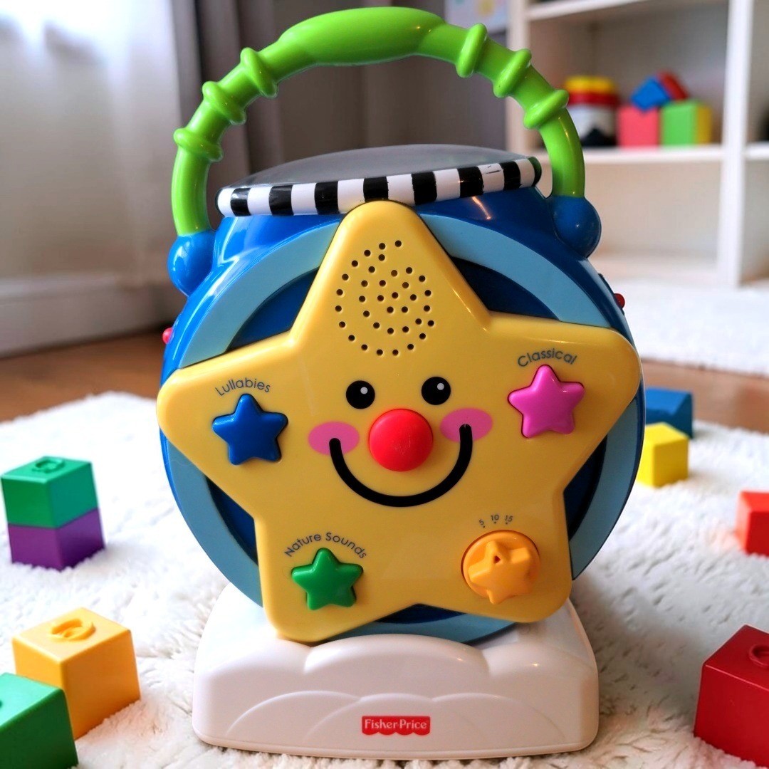 Vintage 2006 Fisher-Price Star Music Box K4057 Lullabies Y2K