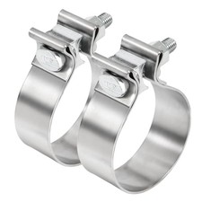 2.5 Inch Exhaust Clamp 2 12 Exhaust Clamp Stainless 2.5 Exhaust Clamp 2pcs 2.5 Inch Exhaust Clamp 2 12 Exhaust Clamp Stainless 2.5 Exhaust Clamp 2pcs