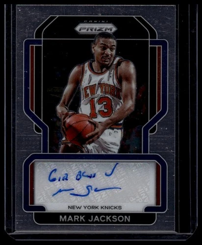 2021-22 Panini Prizm #SG-MJK Mark Jackson Signatures