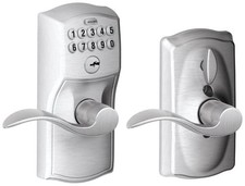 Schlage FE595-CAM-ACC Camelot Keypad Entry - Chrome