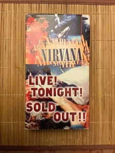 ニルヴァーナ ライブ!トゥナイト! 中古VHSビデオ NIRVARNA LIVE