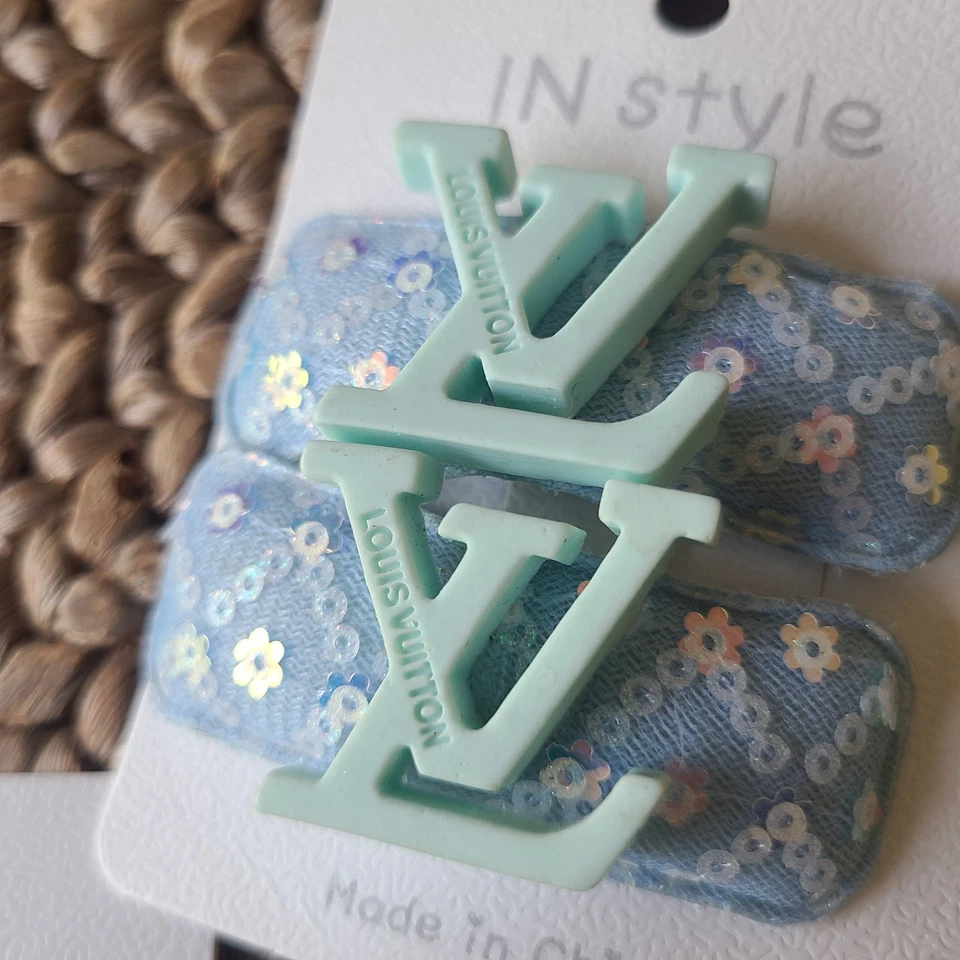 Lote de 3 pinzas para el cabello de lujo para niñas🩷 Foto 3 de 4