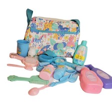 Vintage Diaper Bottle Baby Play Pastel Animals Jungle And Accessories Small