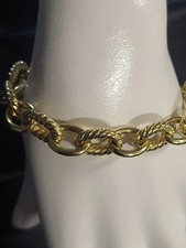 David Yurman Oval Link Chain Bracelet 12MM 7.5"