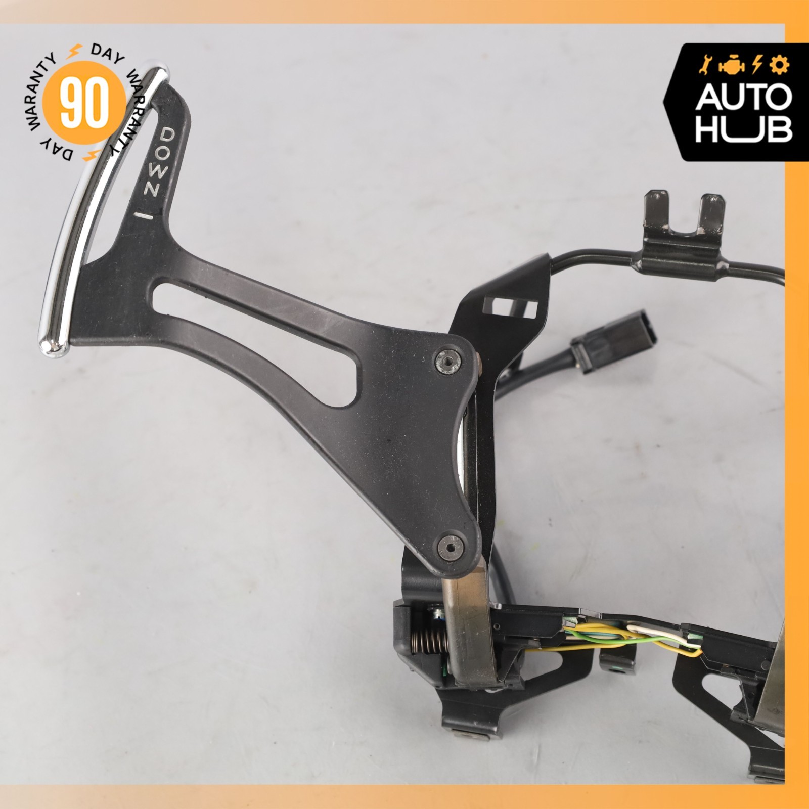 08-19 Maserati GranTurismo M145 Steering Wheel Paddle Shifters Set 261434 OEM