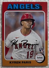 2024 Topps Heritage #447 Kyren Paris ROOKIE RC
