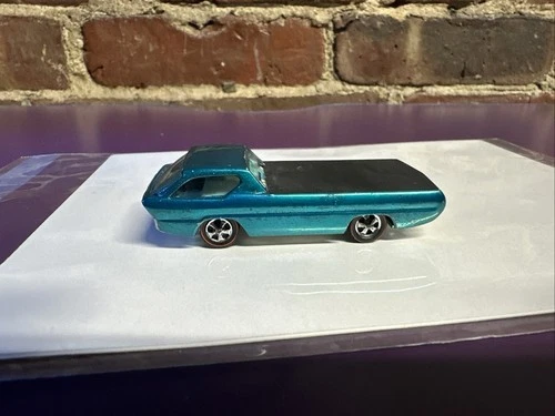 VINTAGE 1967 HOT WHEELS REDLINE - DEORA AQUA - Very Nice Paint Toy Car Mattel