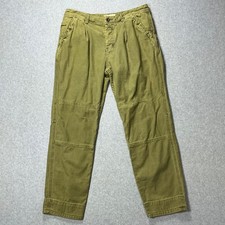 Free People "We The Free" Button-Fly Utility Boyfriend Pants Size 29