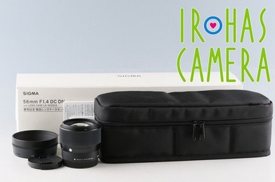 Sigma C 56mm F/1.4 DC DN Lens for Canon EF-M With Lens Case LS-302S1A #63988 L7