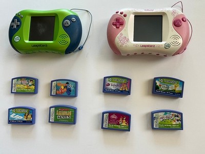Leap Frog Leapster 2 Handheld Learning Console (2 Consoles with 8 Games)