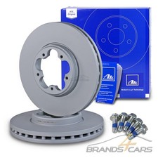 ATE 2x BREMSSCHEIBE BELÜFTET Ø288 VORNE FÜR FORD TOURNEO V362 TRANSIT V363 BUS