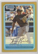 2006 Bowman Chrome Prospects Gold Refractor 14/50 Francisco Rosario #BC138 c5r