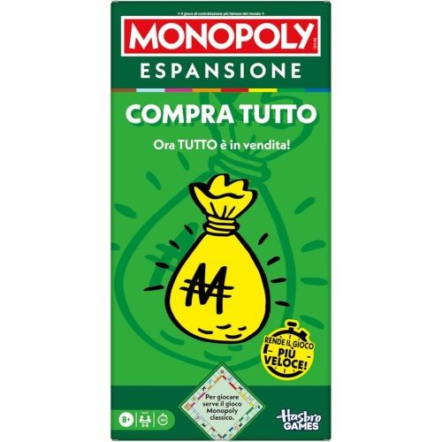 Hasbro HSBG0720103 Monopoly - Espansione: Compra Tutto