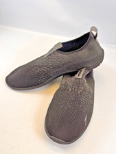 Speedo Knit Water Shoe Mens Water Shoe Size 9 Aquatic Sports Black Grey