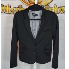 Ambiance Apparel Black Blazer Women  s Jacket Size Medium