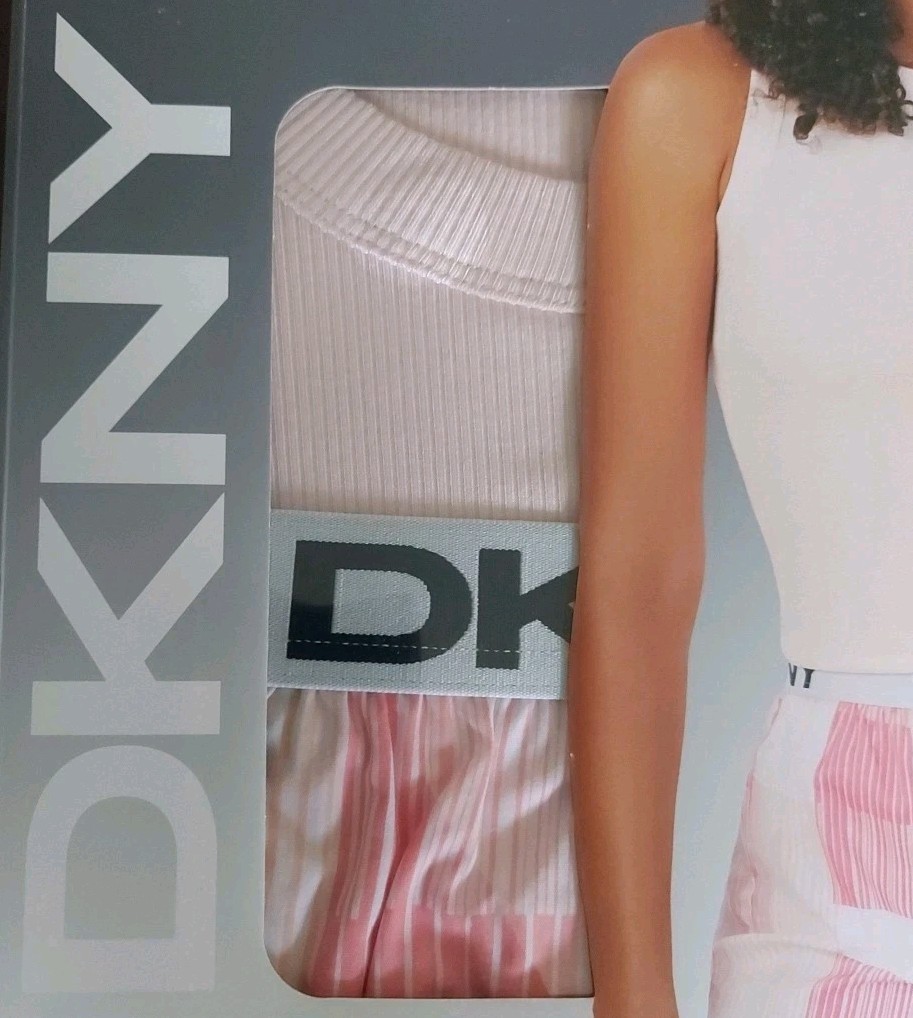 DKNY Women's Tank & Short Set Pajama Nightwear Lounge Matching Set, Soft Cozy image 6