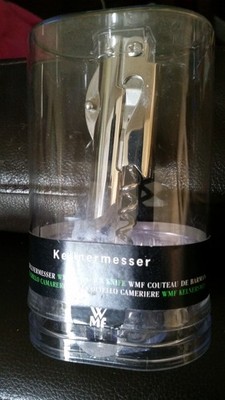 WMF Kellnermesser 3in1 Korkenzieher Folienschneider Vino Edelstahl Metallguss