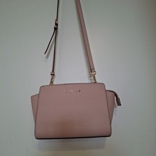 Michael Kors Selma Messenger Crossbody Bag Medium - Light Pink