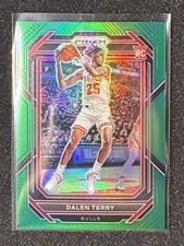 2022-23 Panini Prizm - Dalen Terry #240 Green Prizm (RC)
