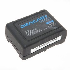 Dracast 90Wh 14.8V DC Compact V-Mount Li-Ion Battery - SKU 1805113