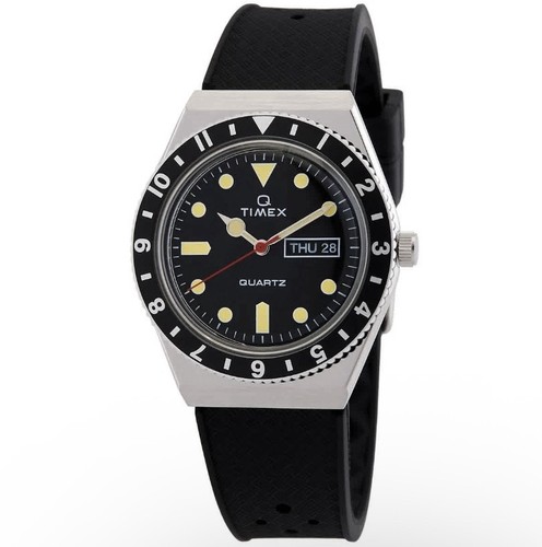 Timex Q Timex Quartz Black Dial Men's Watch TW2V32000