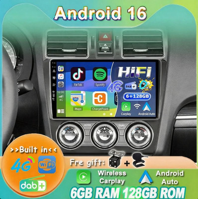 For Subaru Forester XV WRX 2012-2015 ANDROID16 CAR STEREO GPS RADIO