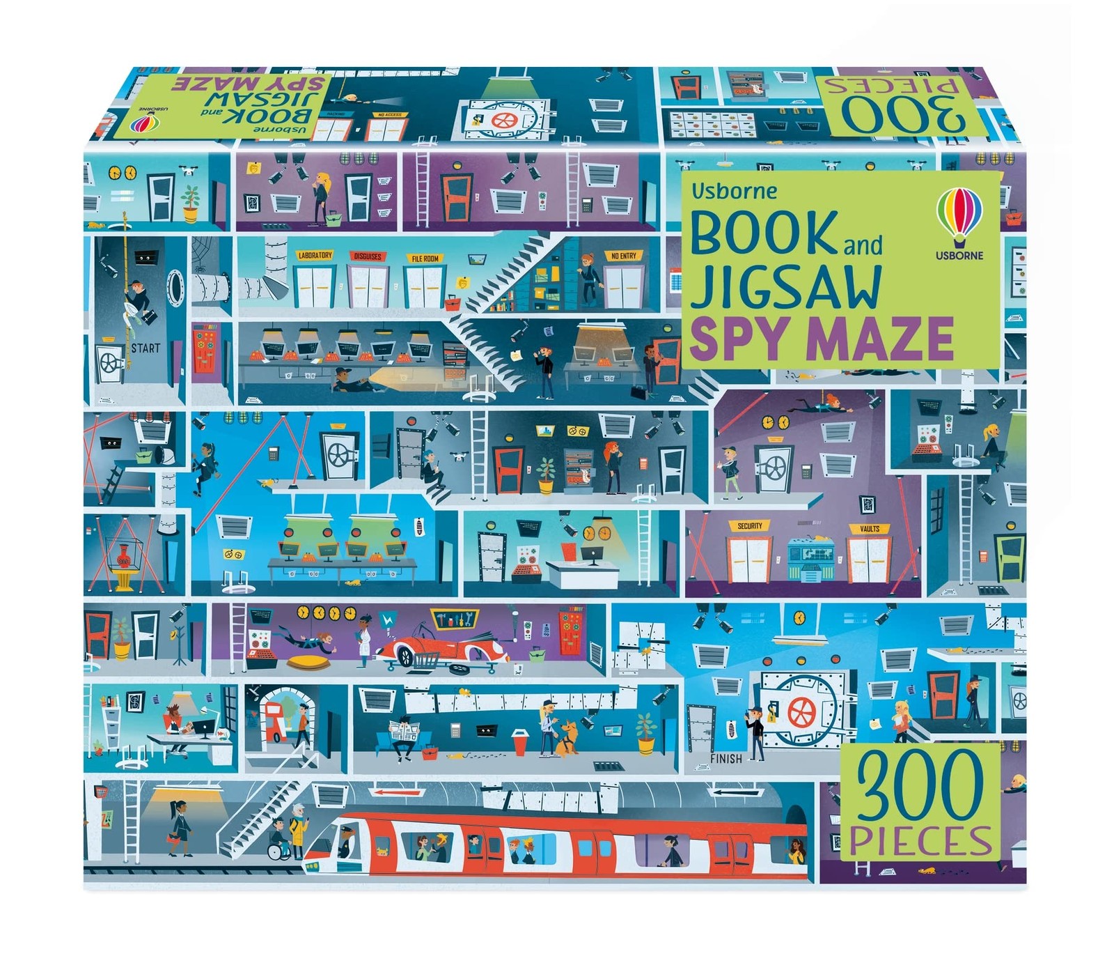 Usborne Book and Jigsaw Spy Maze by Kate Nolan (Paperback Book) - Image 4