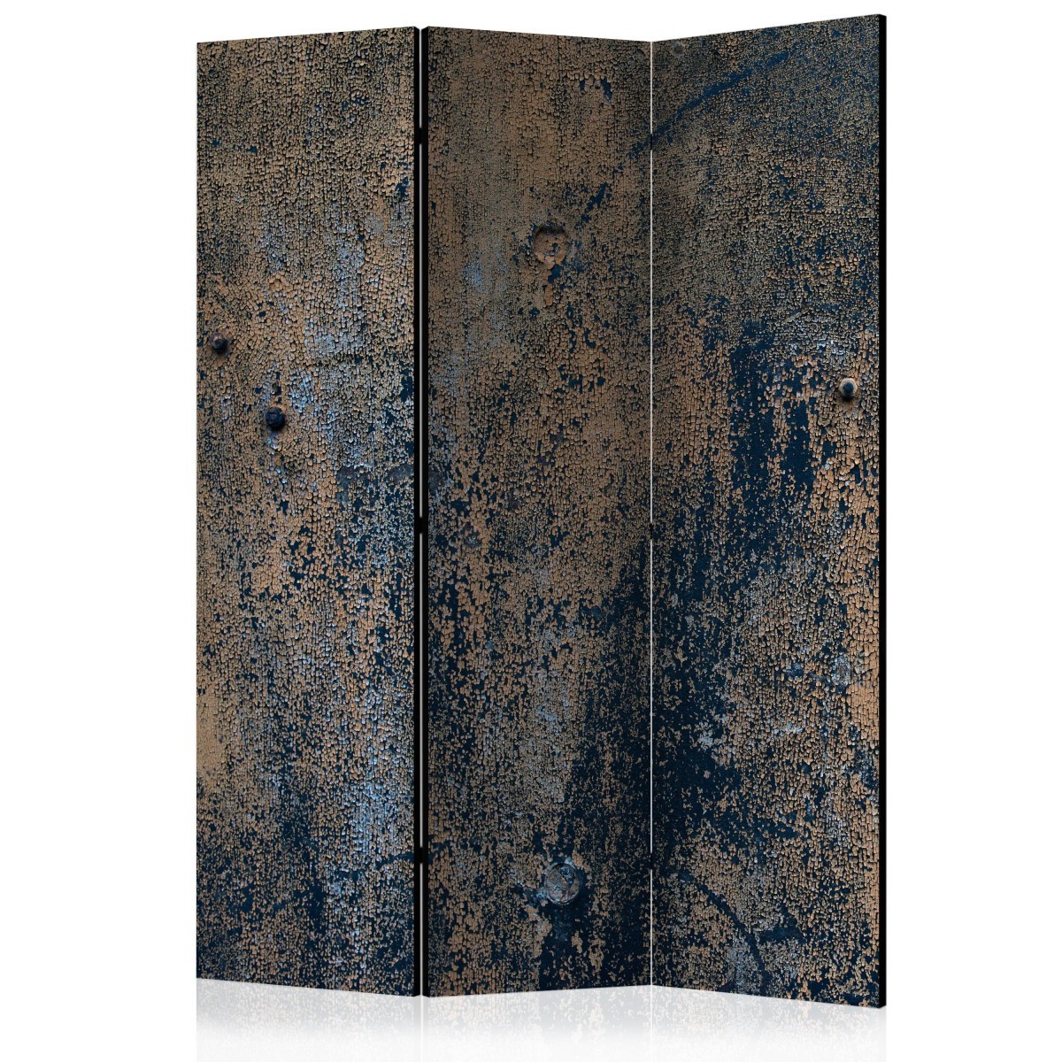 Paravent 3 volets Prehistoric Dance 135x172cm en toile imprimée pour séparation de pièce