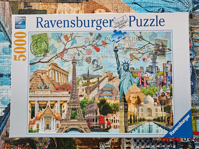 Ravensburger Puzzle 5000 Teile Big City Collage 17118