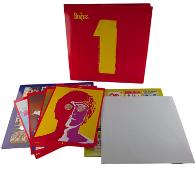 The Beatles 1 2LP 2015 EU 0602547567901 EX/EX Poster 4 Art Cards