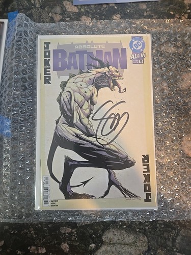 ABSOLUTE BATMAN #15 COVER A 1ST PRINT SIGNED BY SCOTT SNYDER W/COA NM #1/12🔥🔥 