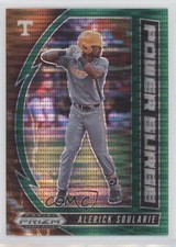 2020 Panini Prizm Draft Picks Power Surge Green Pulsar Alerick Soularie n1u