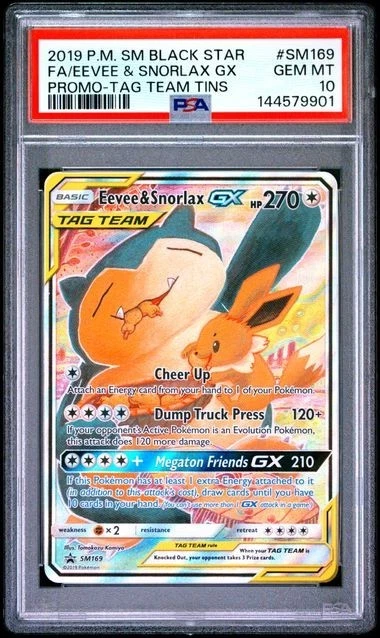 Eevee & Snorlax GX