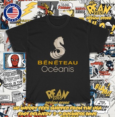 New Tee Shirt Beneteau Oceanis Sailing Boats Logo Men's T-Shirt American T-Shirt