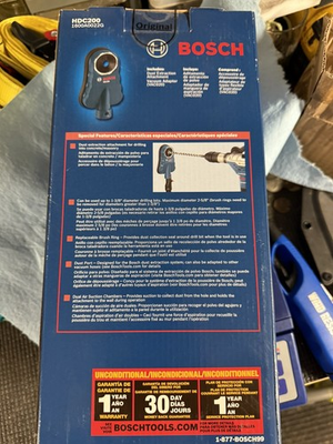 #ad Bosch HDC200 SDS Max Hammer Dust Collection Attachment $22.00