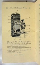 antique READYSET SPECIAL No.1A CAMERA INSTRUCTION BOOK agfa ansco BETTER PICTURE