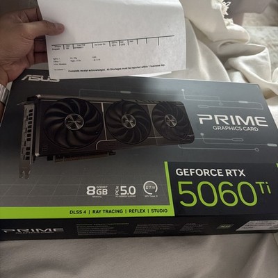 ASUS Prime GeForce RTX 5060 Ti 8GB - PRIME-RTX5060TI-O8