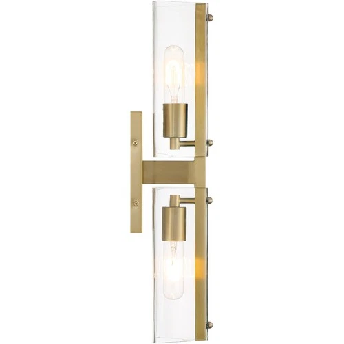 Designers Fountain D279M-2WS-BG Latitude Wall Sconce Brushed Gold - Picture 3 of 9