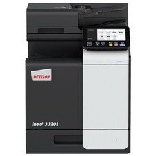 Develop Ineo+ 3320i Multifunktionsgerät mit 41.823 Seiten gedruckt mit Dualsc...